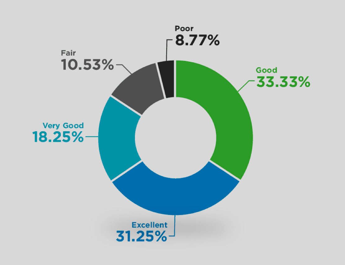 feedback donut graph