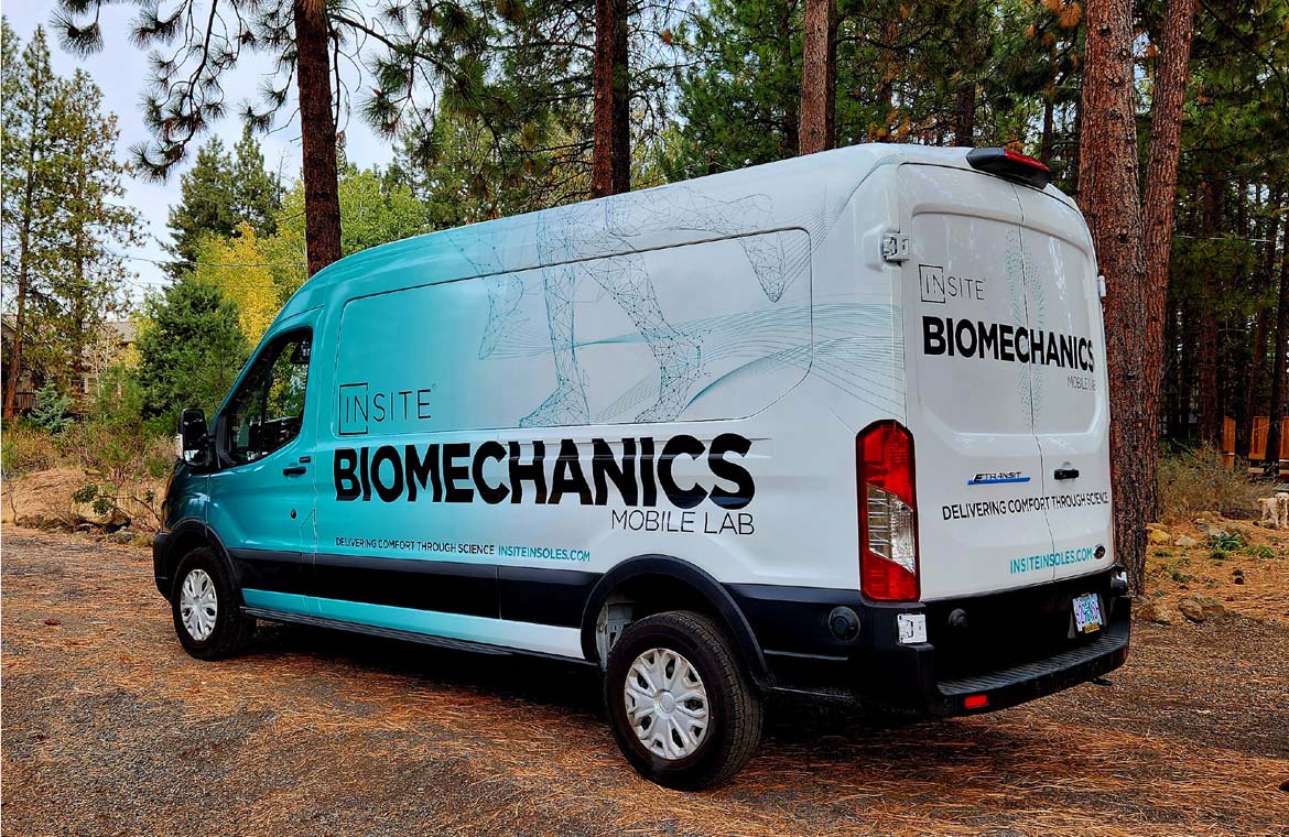 Mobile Lab INSITE Biomechanics Mobile Lab van